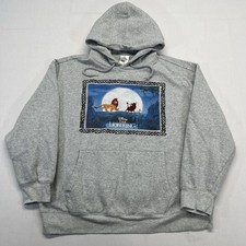 Disney Parks THE LION KING Embroidered Graphic Pullover Hoodie XL