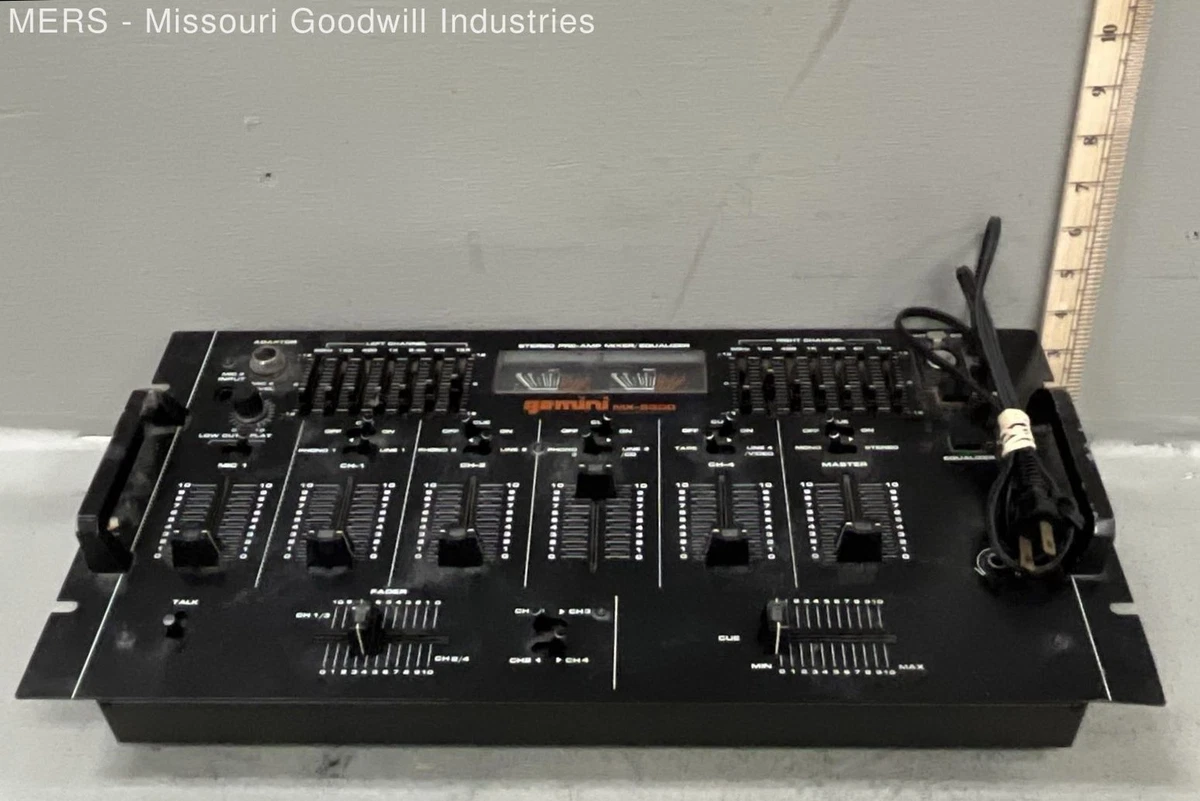 Gemini DJ Mixer Rack Mountable DJ Mixers for sale | eBay