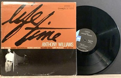 ANTHONY WILLIAMS LIFE TIME LP BLUE NOTE BST 84180 FREE JAZZ RE 1970 VANGELDER EX