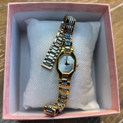 #ad VTG Ladies Pulsar Watch Y150 5870 New Battery Broken Clasp #WFJ35 $14.99