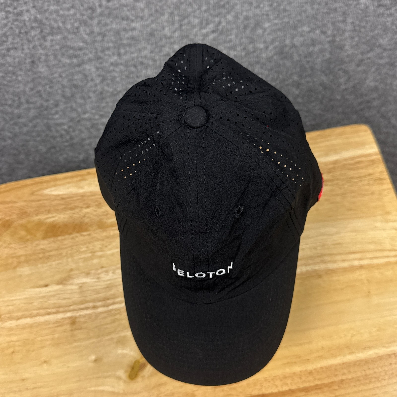 Peloton Hat Black Strap Back Adjustable Embroider… - image 5