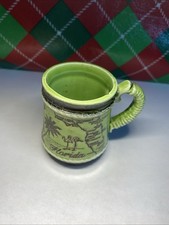 Vintage Florida Souvenir Coffee Mug Mini State Map Pelicans Super Cool ????