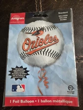 Baltimore Orioles MLB Baseball Bouquet Foil Mylar Standard Balloon