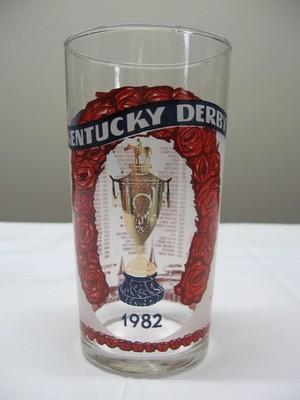 1982 Kentucky Derby Official Mint Julep Glass Churchill Downs