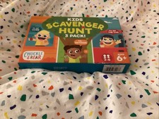 Kid's Scavenger Hunt Card Game Indoor Outdoor Activities