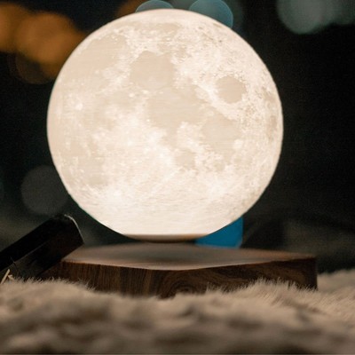 Levitating Moon Lamp, Floating Moon Lamp Magnetic Levitation Moon Light Gifts...