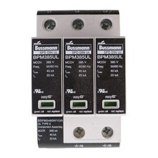 COOPER BUSSMANN BSPM3480WYGR SPD SURGE SUPPRESSOR MODULE, 3P, 200KA, 385V-MCOV