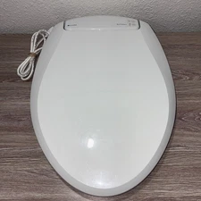 Brondell LumaWarm Heated Nightlight Elongated Toilet Seat L60-EW (No Hardware)
