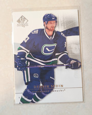 #68 2008-09 Sp Authentic Henrik Sedin Canucks
