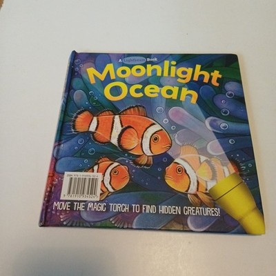 A Lightbeam Book Moonlight Ocean Magic Torch Sealife Childrens Hardback