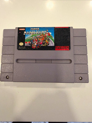 Super Mario Kart Nintendo SNES Cartridge Multiplayer Racing NTSC-U/C (US/Canada)