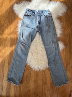 Re/done X Levi s Distressed Reconstructed Vintage Jeans 25