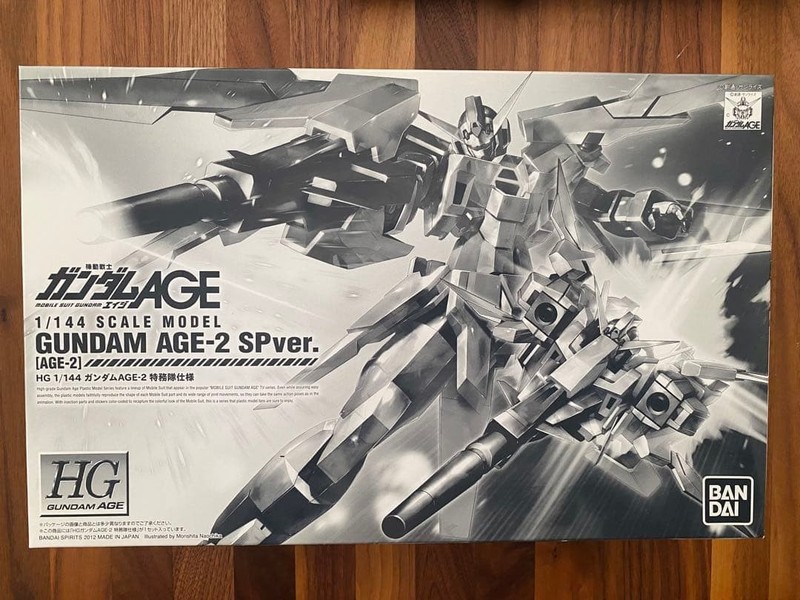 HG 1/144 Gundam AGE-2 SP Ver. Gunpla Model Kit Premium Bandai Japan