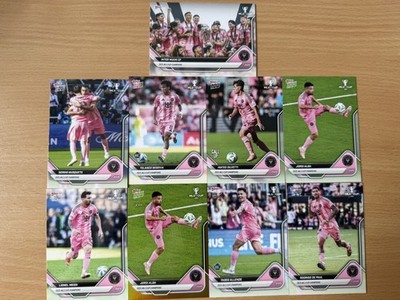 2025 MLS Cup Champions Topps NOW - Inter Miami - Komplett Set Alba/50