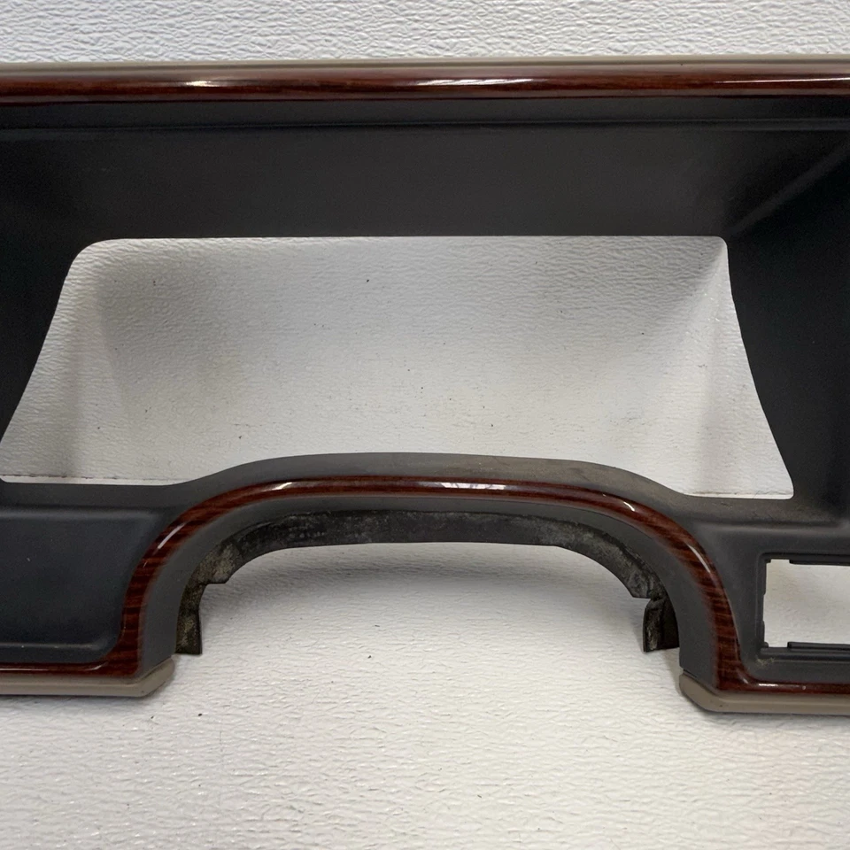 Escalade Sierra Silverado Tahoe Yukon 1995-1999 tablero suburbano bisel grano de madera Foto 4 de 4