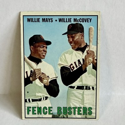 1967 Topps - Willie Mays, Willie McCovey #423