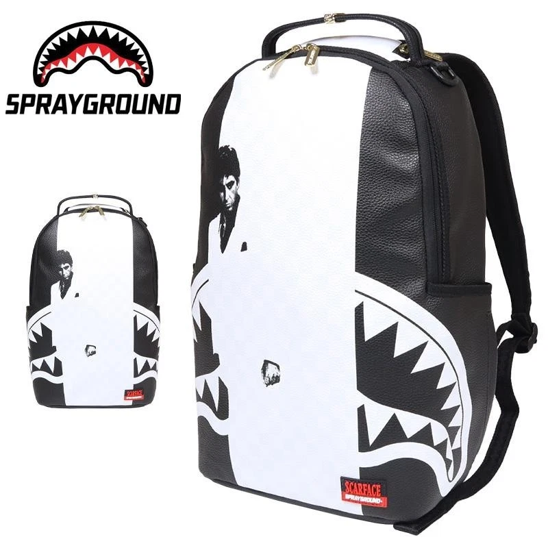 Zaino Sprayground Special Ops Triplo – Nero, Pelle Vegan, Edizione Limitata, Nuovo Con Etichette - 3