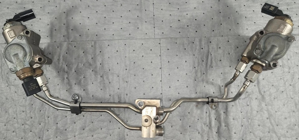 Conjunto de bomba de combustível de alta pressão 7-11 Audi A6 A8 RS4 S5 4.2L V8 B7 C6 D3 B8 4L fabricante de equipamento original - Imagem 3 de 4