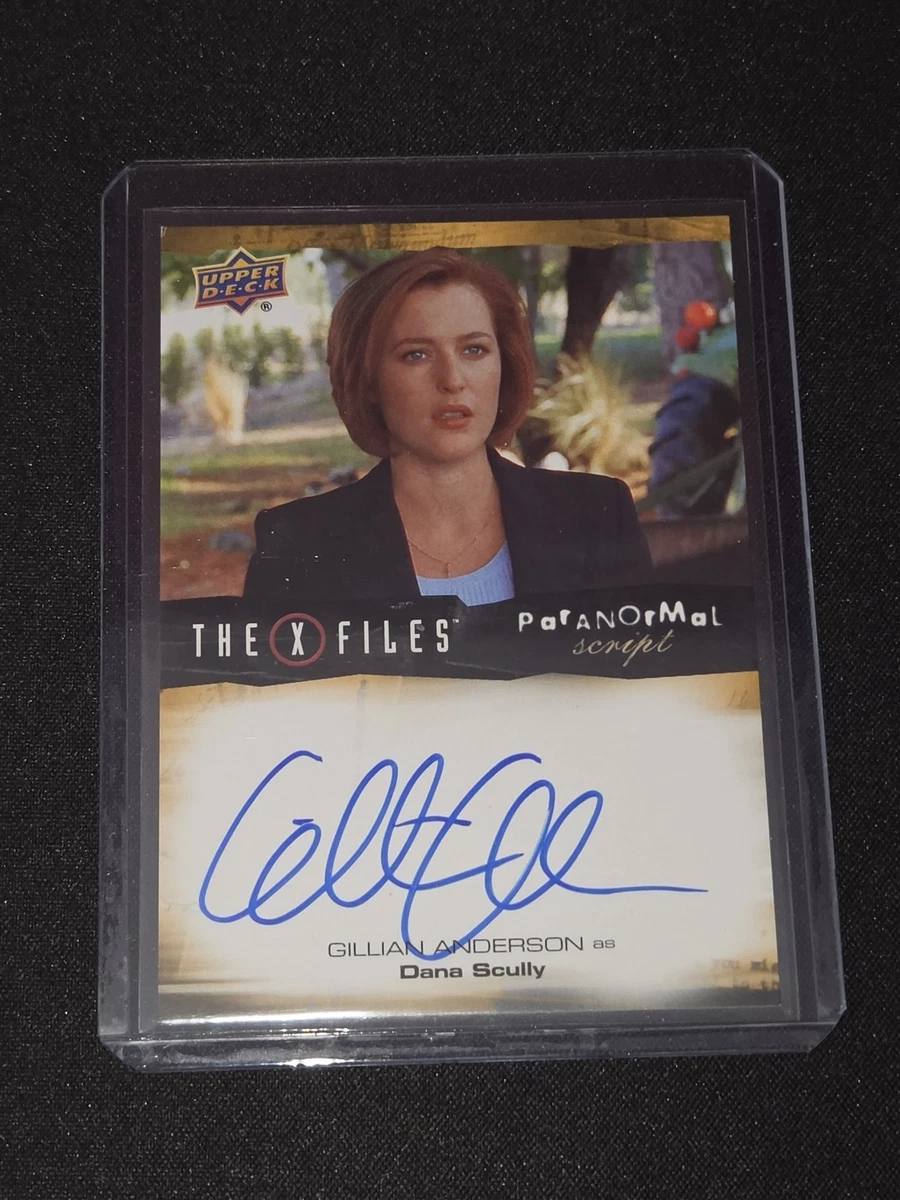 The X-Files カーター スキナー ローン・ガンメン 直筆サインカード