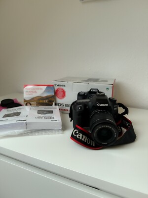 Canon EOS 80D + 18-55mm Objektiv