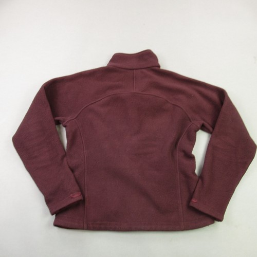 Marmot Sweater Womens Medium Long Sleeve Full Zip Outdoor Burgundy Casual - Picture 6 of 12