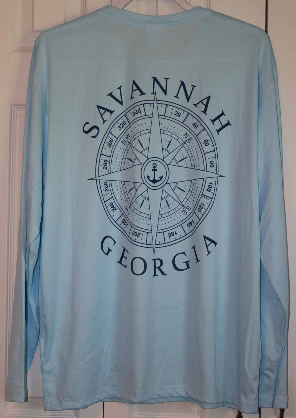 Spicy Tuna Blue Savannah Shirt Size XL Gem