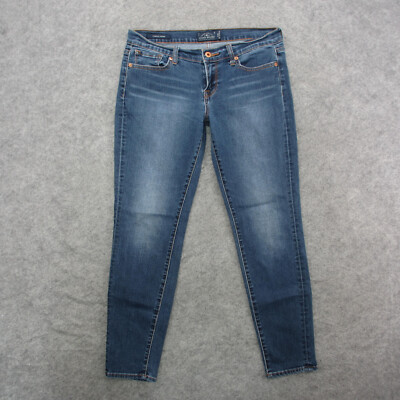 Lucky Brand Jeans Women's 8 Blue Medium Wash Charlie Skinny Jeans