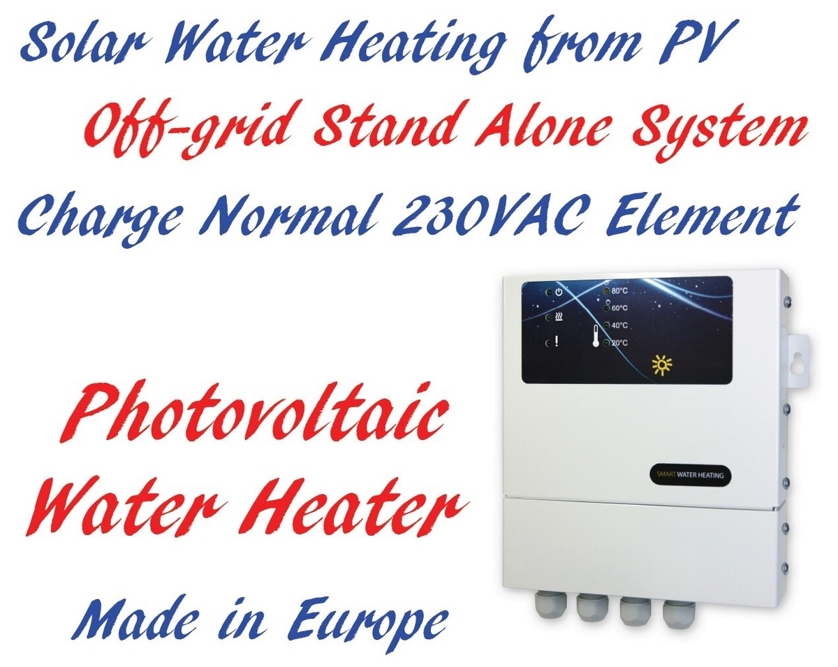2KW Off-grid Stand Alone PV Photovoltaic Solar Hot Water Heating