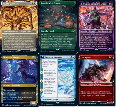 Choose your SHOWCASE ~ Kamigawa: Neon Dynasty [ NearMint] [ Magic MTG ]