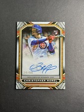 2023 Topps Tribute Christopher Morel Iconic Perspectives Acetate Auto /50 Rookie