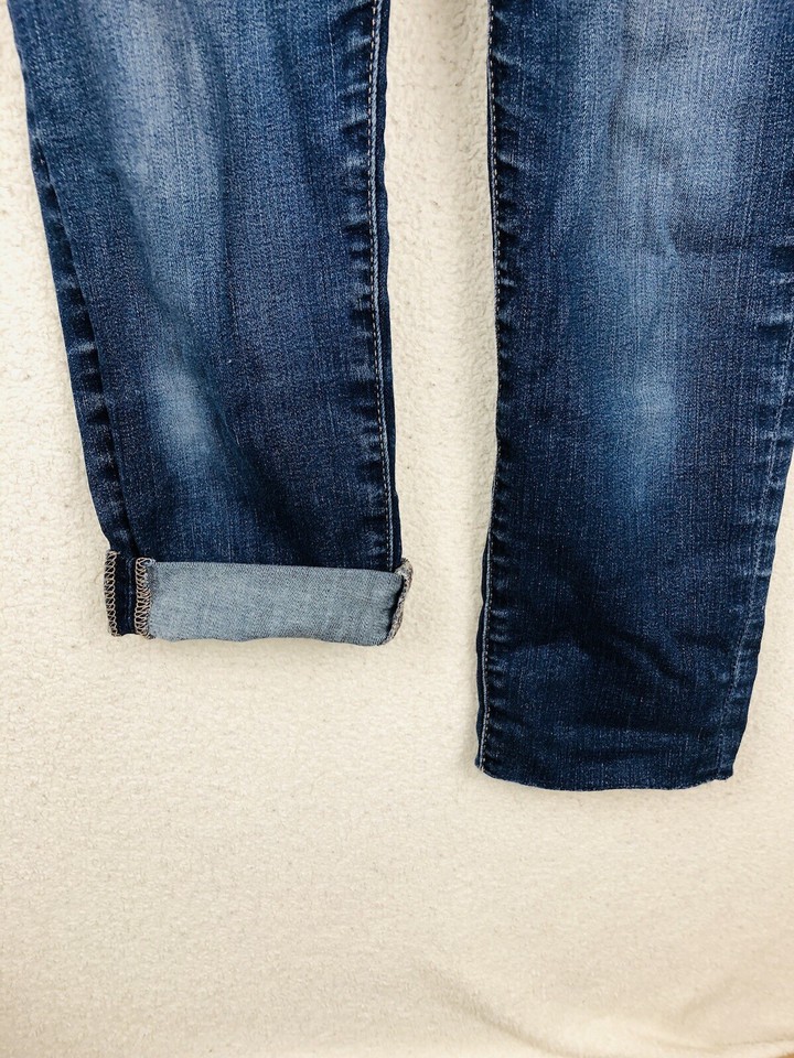 Banana Republic Jeans Women's 6 (28) Blue MidRise Sculpt Skinny Pants