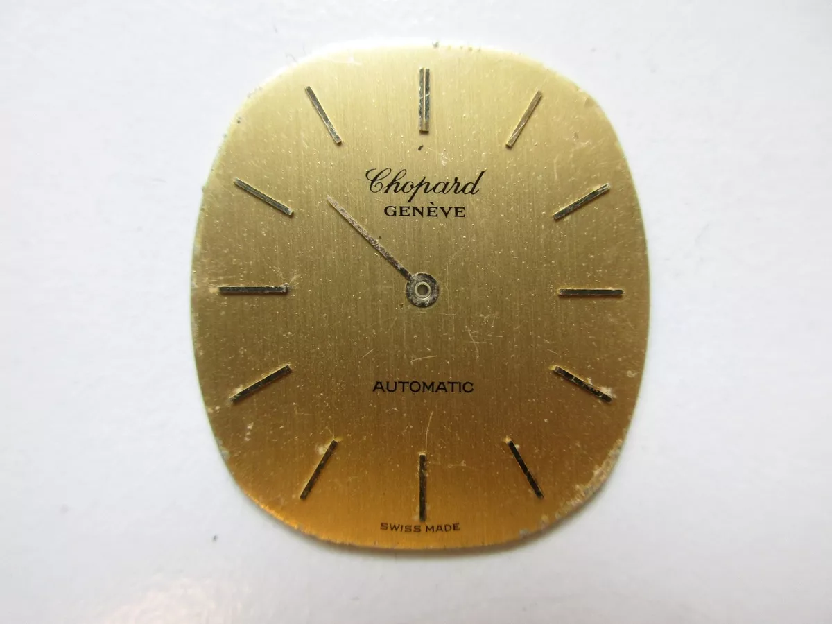 Chopard Geneve automatic Swiss oval watch dial 27 x 29.9 mm used