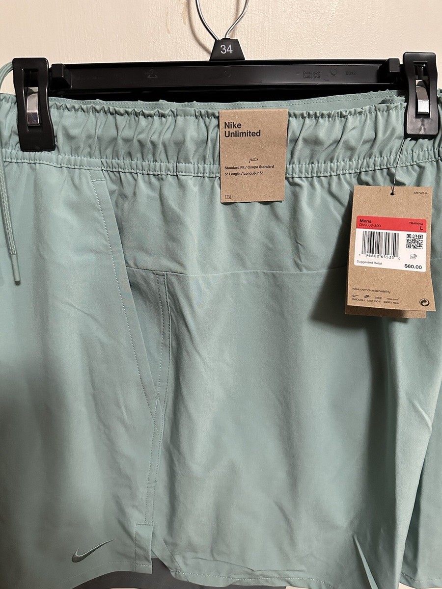 2025-NWT Nike Unlimited Dri-FIT 5”Unlined Versatile Shorts/DV936