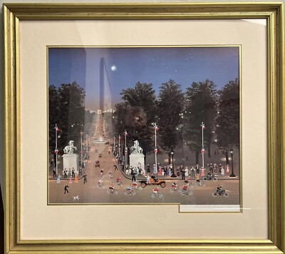 Stunning Limited Edition Serigraph by Michel DeLacroix Signed and Dated