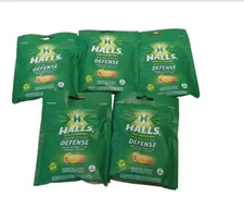 Halls Defense Assorted Citrus ECONOMY PACK Immune System Support 🔥70 Drops🔥