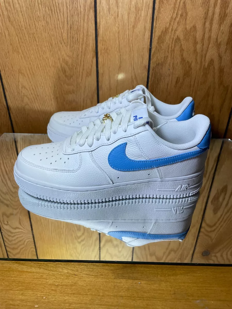 NIKE iD AIR FORCE 1 &#039;07 WHITE/ Baby BLUE [DJ7015 991] s |