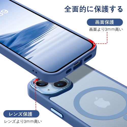 Funda magnética resistente a prueba de golpes para teléfonos MagSafe de 6,1"" para iPhone 13/14 - Imagen 53 de 102