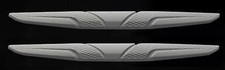 2x GREY Door Mirror Guard Protectors Insert (DG12G) suits Motorbike T