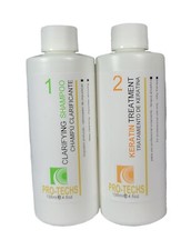 PRO-TECHS KERATIN FORMADEHYDE FREE For All Types of Hair 4.5oz / 135ml