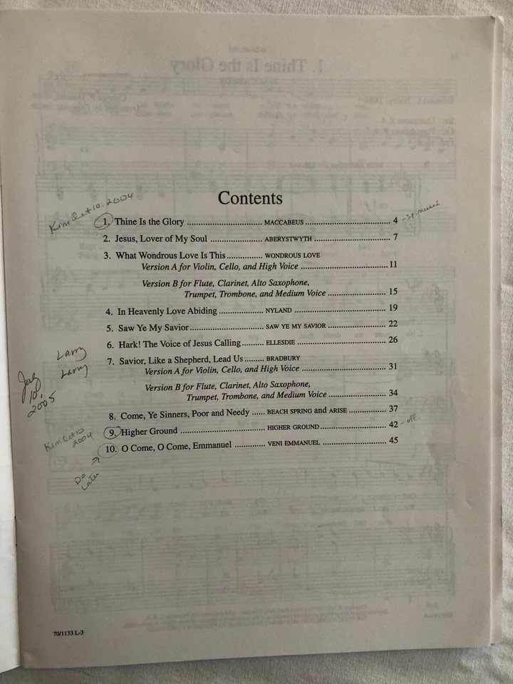 Thine is the Glory: Solo Settings with Keyboard Songbook by Douglas Smith - Image 4 of 4