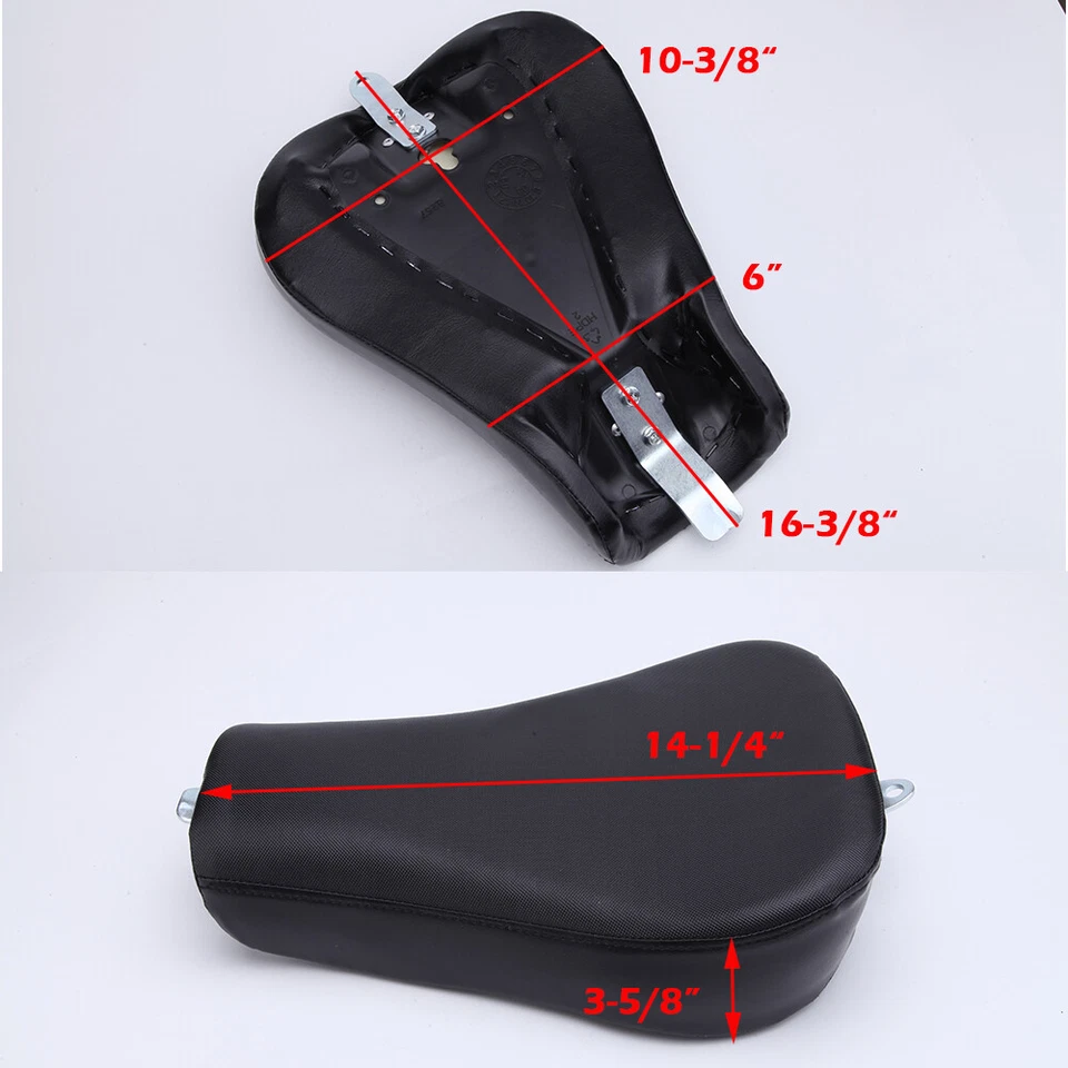 Asientos delanteros para conductor de motocicleta solo para Suzuki Intruder VS700 750 800 1400 1500 Foto 2 de 4