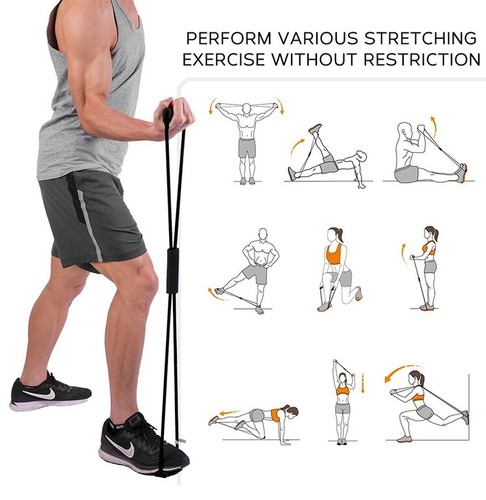 2 Pcs Resistance Bands Professional Exercise Bands Natural Latex Pulling Elastic - 第 3/13 張圖片