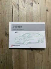 01-05 Vauxhall Vectra Owners Handbook Manual Print 2003 Ref961 01-05 Vauxhall Vectra Owners Handbook Manual Print 2003 Ref961