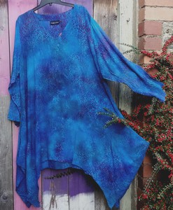 Circle in Angel Casacca turchese maniche lunghe viola maniche con a a lunghe strascico teal 8wCwqxpOfn