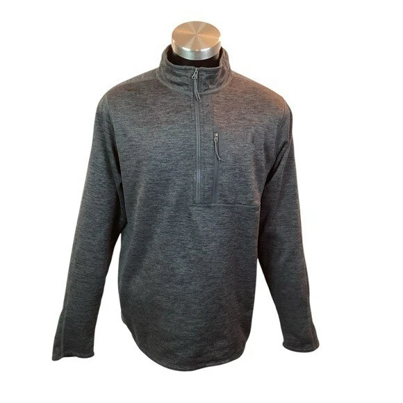 NWOT North Face 1/2 Zip Mens Large Jacket Gray