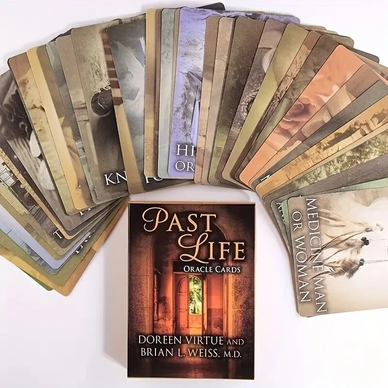 New 1 pack, Past Life Oracle Cards, Prophecy Fate Divination Deck, metaphysical
