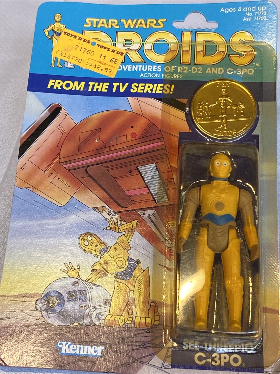 Vintage Star Wars C3PO Droids Kenner Cartoon 1985 RARE | eBay