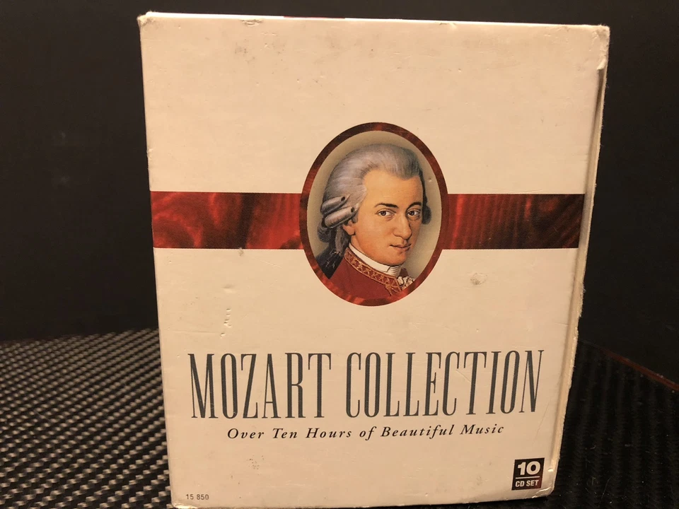 Mozart Collection Over 10 Hours 10 CDs LaserLight Digital Classical Box Set GC - Image 4 of 4