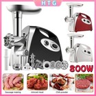 800W Kitchen Electric Meat Grinder Stainless Food Sausage Stuffer Maker Machine