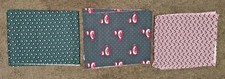 Penguin Fabric 6 Pieces each 44L X 8.5"W 3 Different Prints - Sewing Project - H